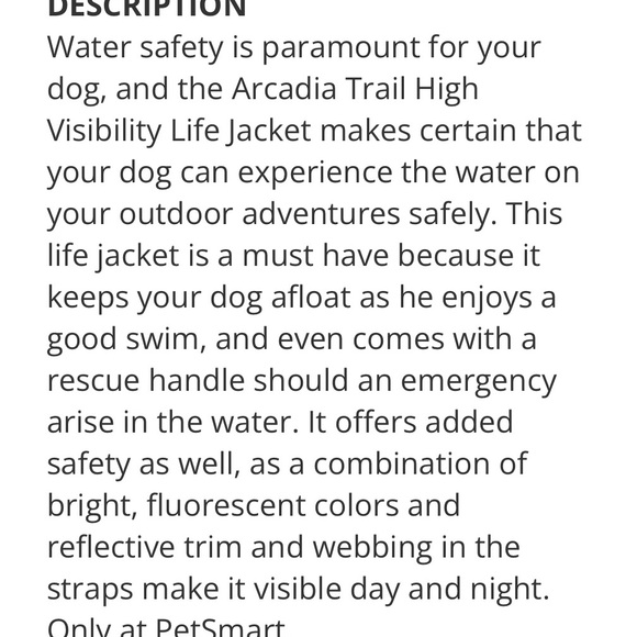 Arcadia Trail™ High Visibility Life Jacket Small ,Coral - Picture 4 of 4
